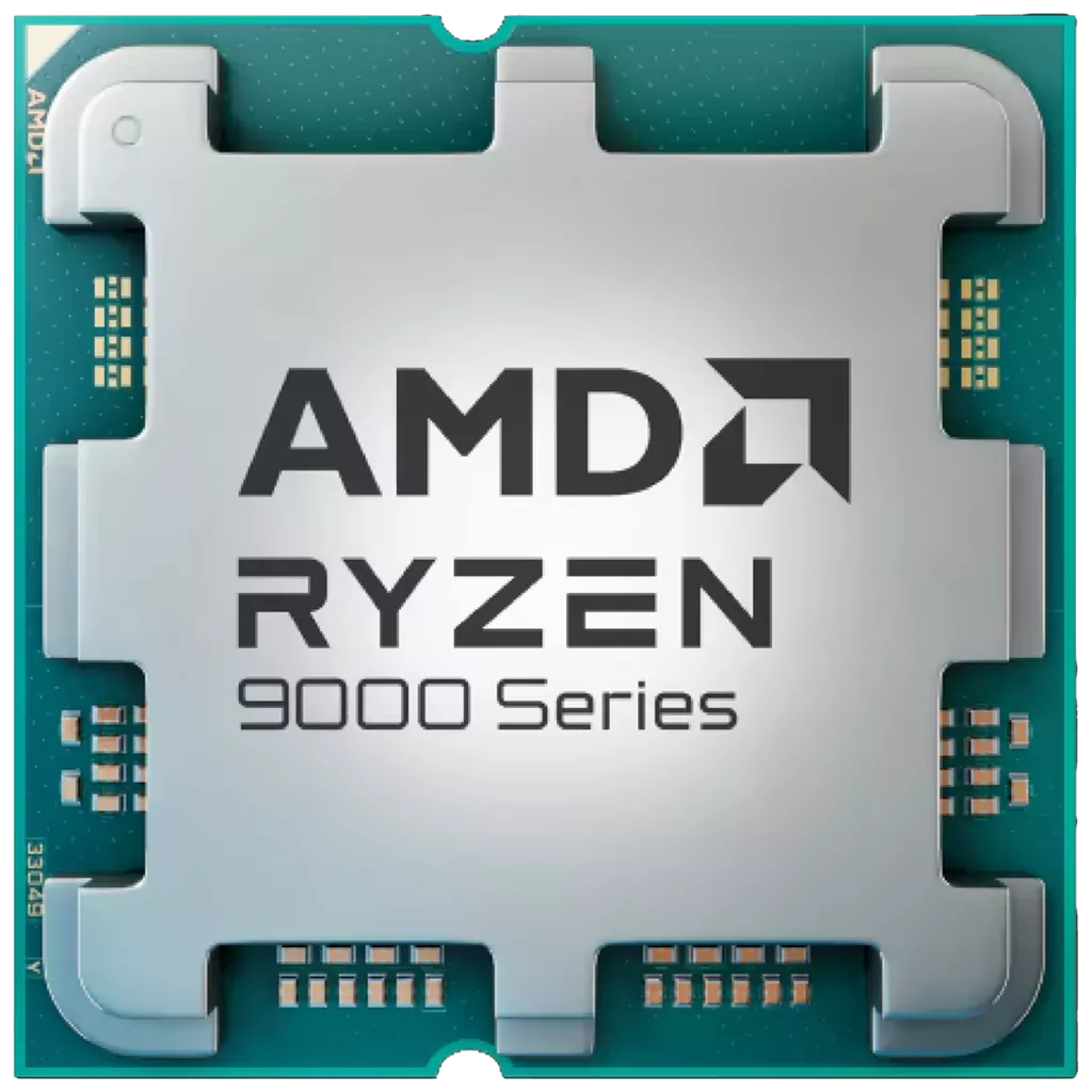 AMD RYZEN 5 9600X 6 Core, 3,90-5.40GHz, 38Mb Cache, 65W,  AM5 Soket, TRAY, (Dahili Grafik VAR, Fan YOK)