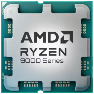 AMD RYZEN 7 9800X3D 8 Core, 4,70-5.20GHz, 104Mb Cache, 120W,  AM5 Soket, TRAY, (Dahili Grafik VAR, Fan YOK)