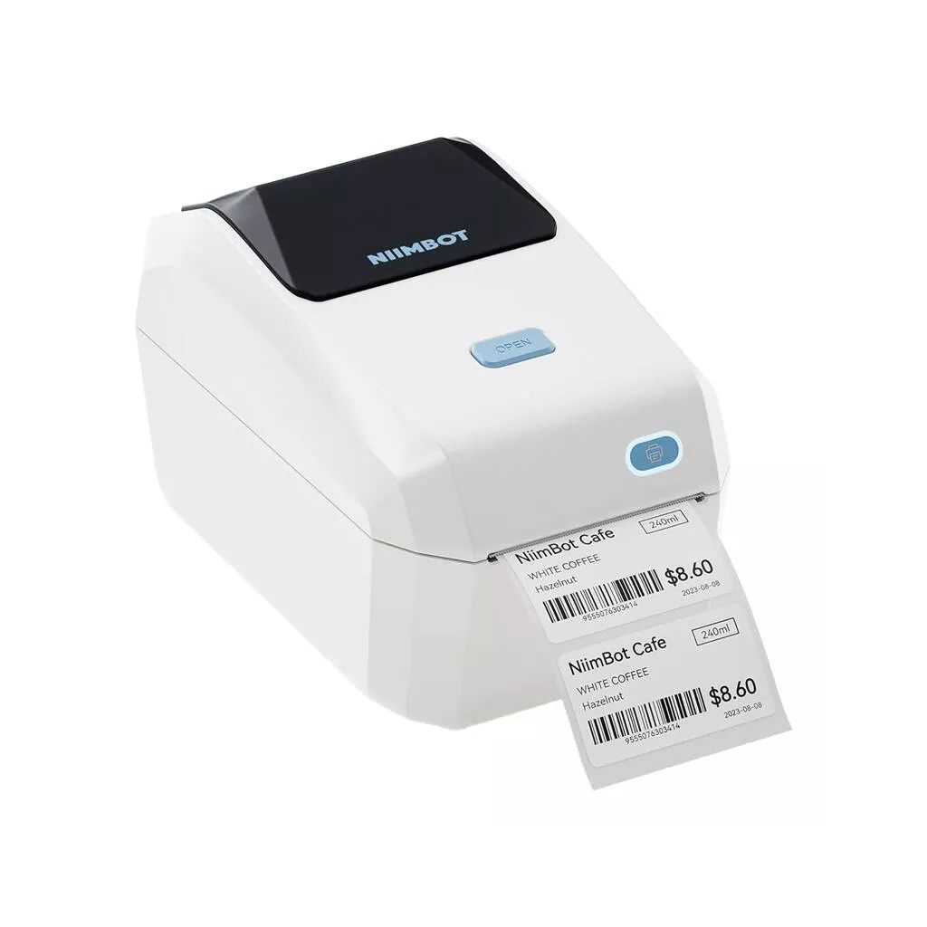 NIIMBOT K3, Taşınabilir, Mürekkepsiz, Termal Etiket Yazıcı (Bluetooth, Wifi) Krem