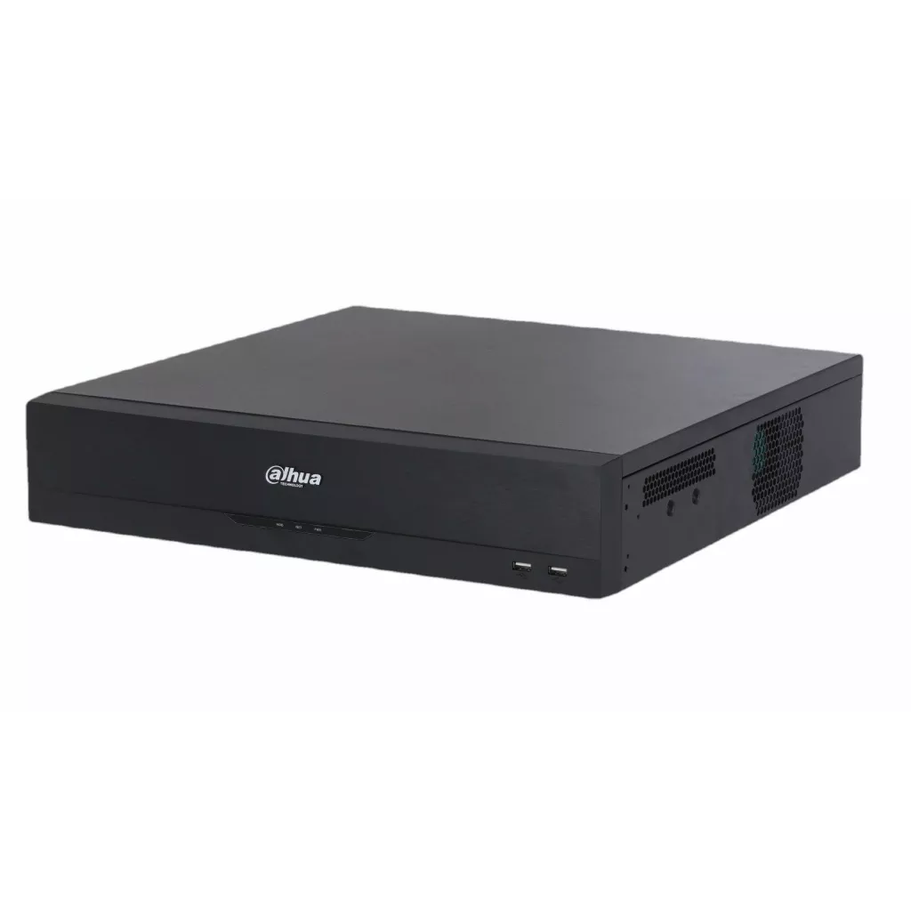 DAHUA  NVR4832-EI, 32Kanal, 16Mpix, H265+, 8 HDD Desteği, 1080P Kayıt, 256Mbps Bant Genişliği, 2 Port GigaBit Lan, NVR