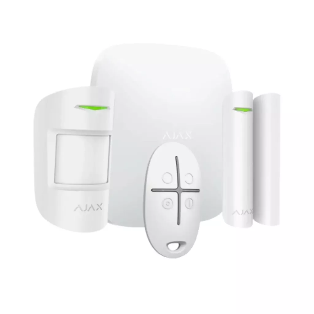 AJAX  StarterKit 4G, Kablosuz, Alarm Kiti, BEYAZ