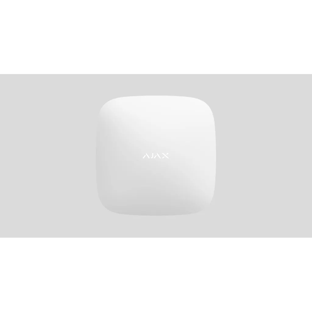 AJAX Hub2 Plus, Kablosuz, Görsel Doğrulamalı, Alarm Paneli, Beyaz