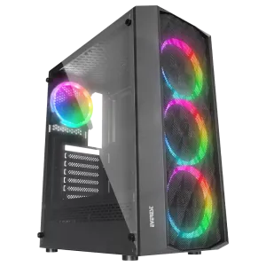 PANTHERA-01U, AMD RYZEN 5 5600, 16Gb DDR4 Ram, 500Tb NVMe SSD, 4Gb GDDR5 RX550 Ekran Kartı, 600W Kasa, OEM PAKET