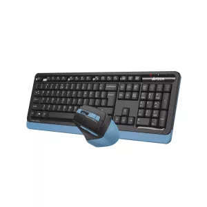 A4TECH FG1035 Kablosuz Q Trk Siyah/Mavi Klavye - Mouse Set
