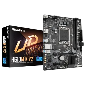 GIGABYTE H610M-K v2 DDR5 HDMI PCIe 16X v4.0 1700p mATX