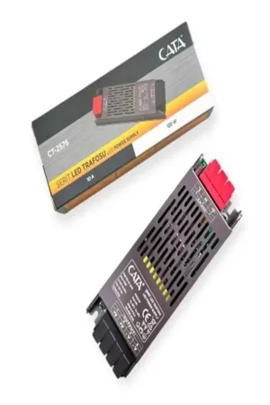 Cata 12,5 Amper Şerit LED Trafosu CT-2560 12 Volt 150W