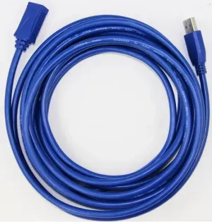 Alfais 4628 USB 3.0 Dişi Erkek Uzatma Ekleme Kablosu 5 Metre