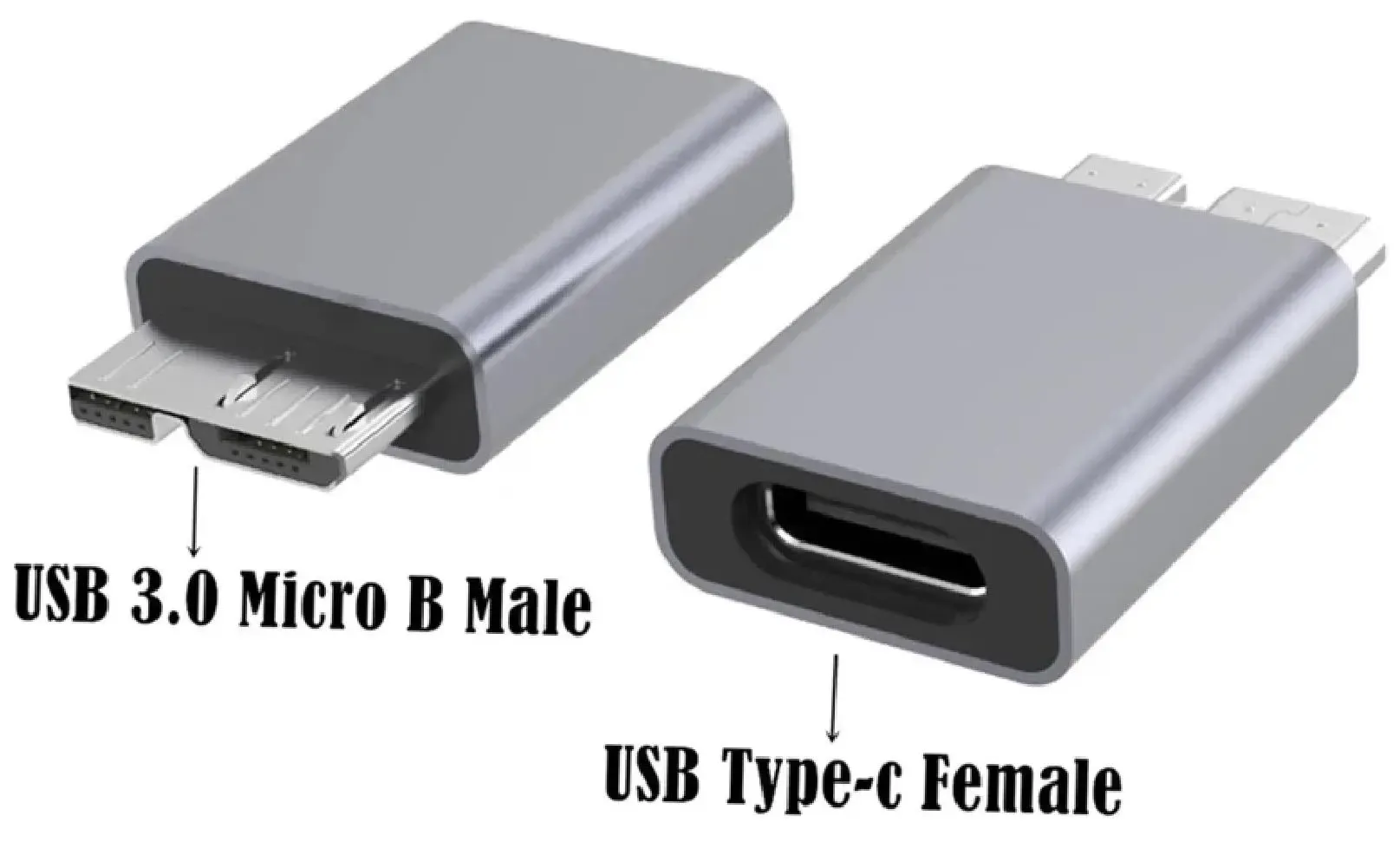 Alfais 4570 Usb Type C To Micro B Usb Çevirici Dönüştürücü Adaptör