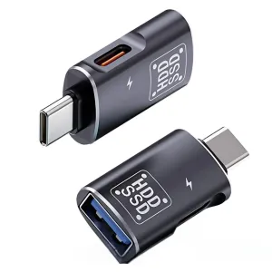Alfais 5016 Type C Usb 3.0 Otg Hızlı Şarj Çevirici Dönüştürücü Adaptör PD12W