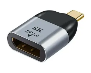Alfais 4894 Type C To Displayport Kablo Ucu Dp Mini Çevirici Dönüştürücü Adaptör