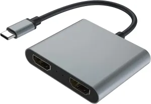 Alfais 5257 Type C Hdmi 4K 60Hz Splitter Switch Ekran Monitör Çoğaltıcı Çoklayıcı