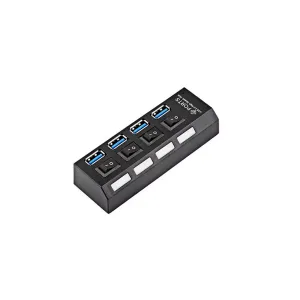 HYTECH HY-U350, USB3.0 to 4xUSB 3.0, Açma Kapama Tuşlu, USB HUB