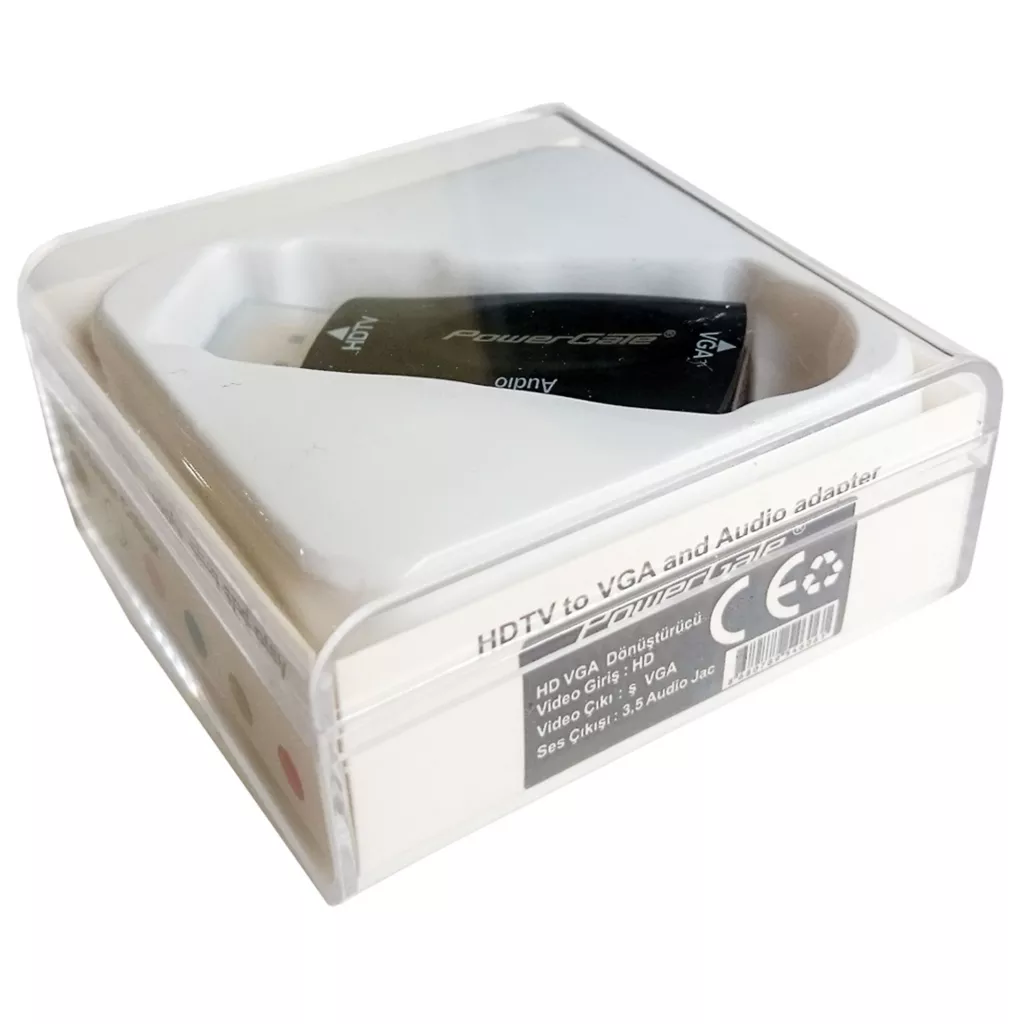 POWERGATE PG-HTV01, HDMI To VGA Çevirici Adaptör
