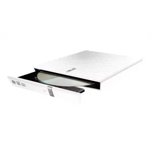 ASUS 8x SDRW-08D2S-U USB 2.0 Slim Harici DVD Yazıcı Beyaz