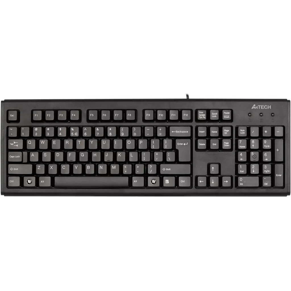A4TECH KM-720 Kablolu USB Q Trk Siyah Klavye