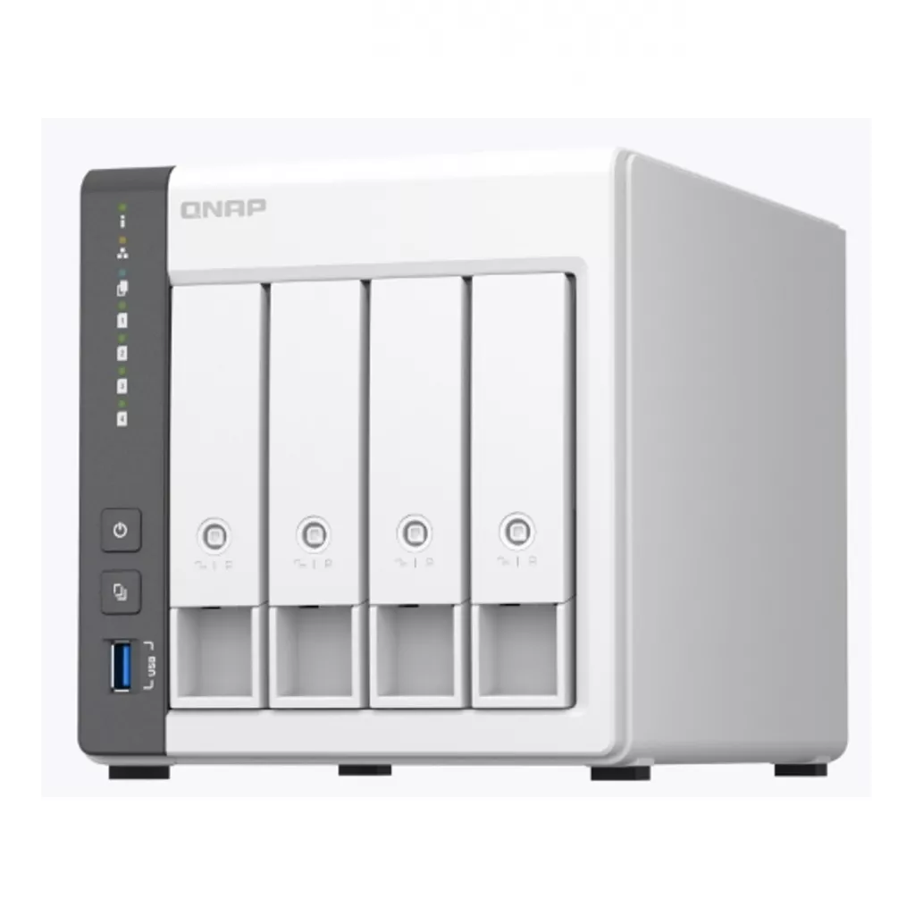 QNAP TURBONAS TS-433-4G 4 BAY 1xGLAN 1x2.5GLAN NAS DEPOLAMA ÜNİTESİ