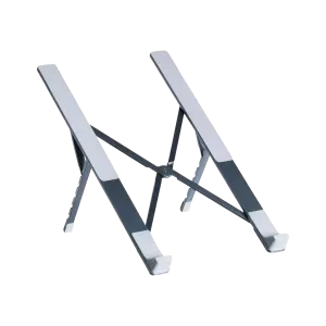 FRISBY FNC-5135ST, 10"-17.3" Taşınabilir,  Katlanır, Notebook Standı, 5 Kademeli Ayarlanabilir Yükseklik, Alüminyum (Gri-Mavi)