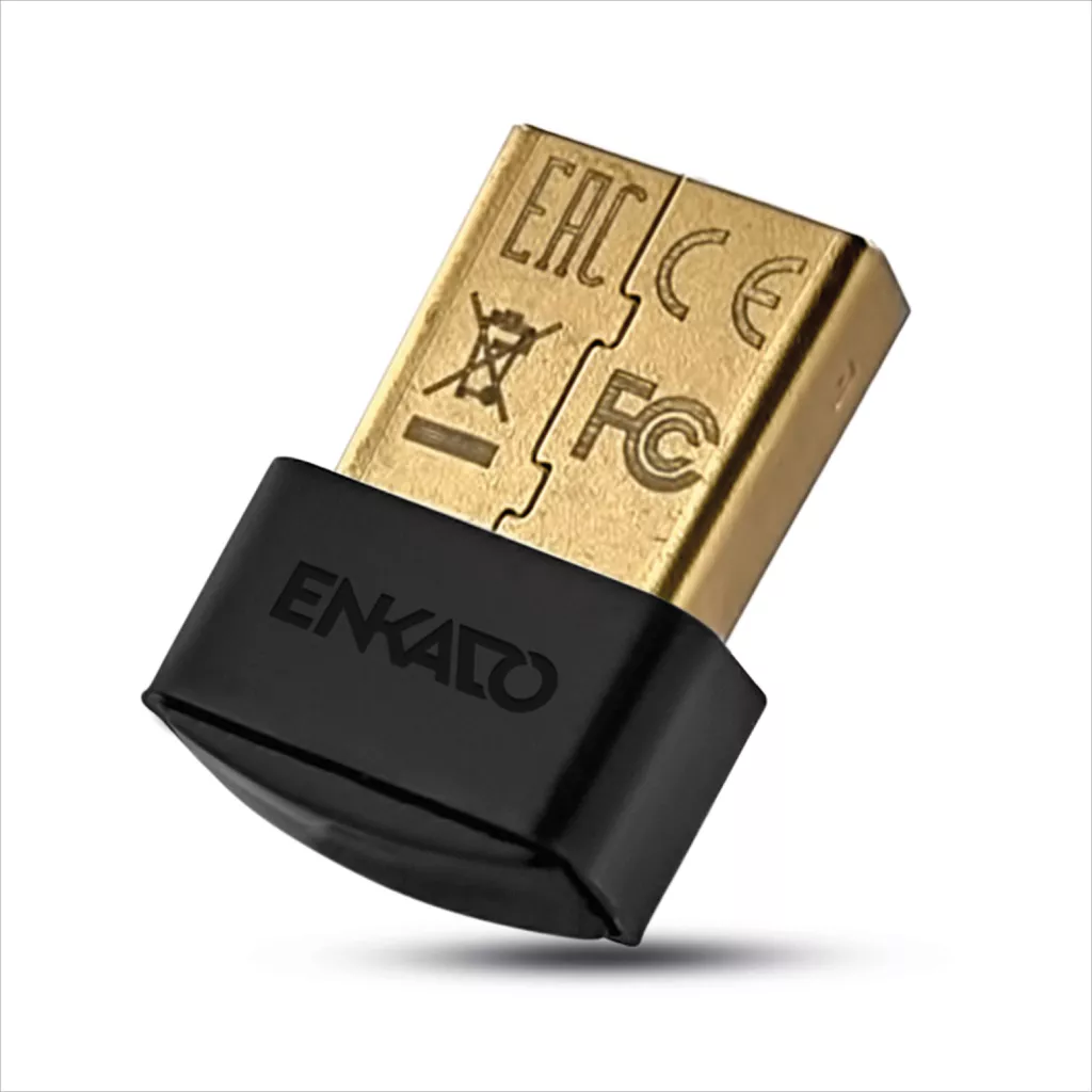 ENKADO EKD-UB100, Bluetooth V5.3, USB Adaptör, Kompakt ve Taşınabilir Tasarım.
