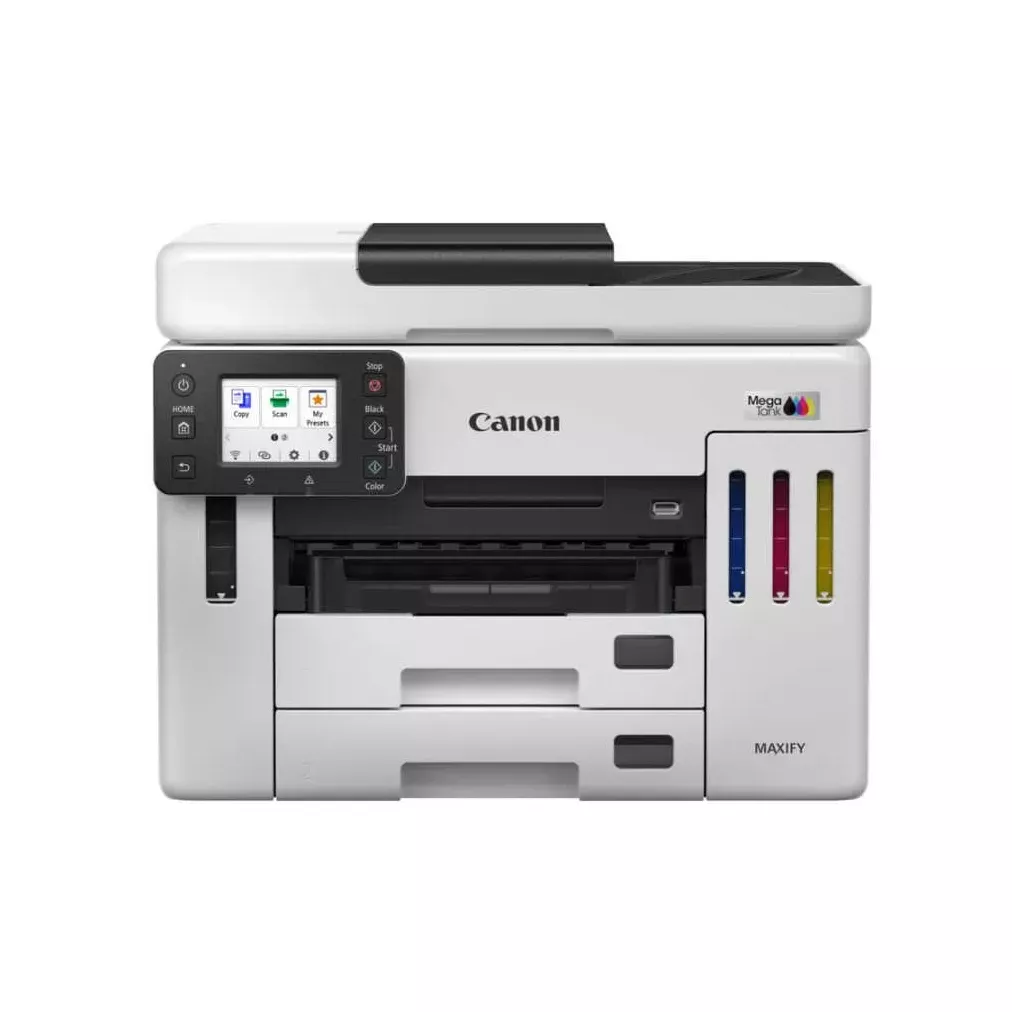 CANON A4 Renkli MAXIFY GX7140 Çok Fonksiyonlu Tanklı Yazıcı Tarayıcı Fotokopi USB 2.0,Ethernet,Kablosuz