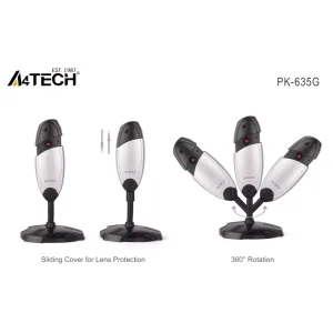 A4 TECH PK-635G 480p Anti-Glare Dahili Mikrofonlu Webcam