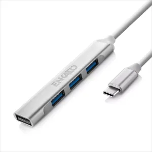 ENKADO EKD-TP50, Type-C to 3xUSB 2.0, 1xUSB 3.0, Metal, USB HUB