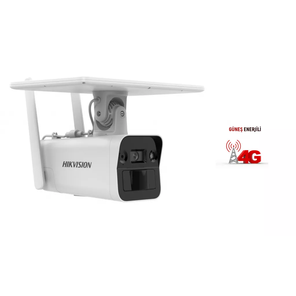 HIKVISION 4MP Bullet Solar Kamera (4G Sim Kart Destekli) DS-2XS2T41G1-ID/4G