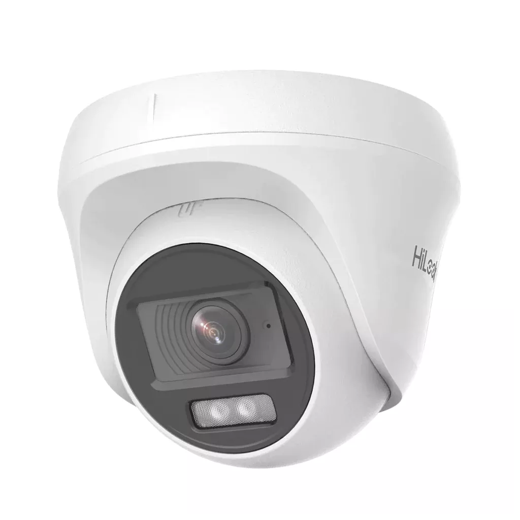 HILOOK THC-T127-LPS, 2Mpix, 2.8mm Lens, 20Mt Gece Görüşü, Dual Light, Dahili Mikrofon, Dome Kamera