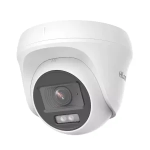 HILOOK THC-T127-LPS, 2Mpix, 2.8mm Lens, 20Mt Gece Görüşü, Dual Light, Dahili Mikrofon, Dome Kamera