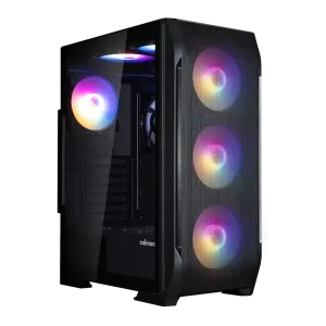 ZALMAN N7 Plus V2, 700W 80+, Mesh Panel, Tempered Glass, 6x120mm RGB Fan, ATX GAMING KASA