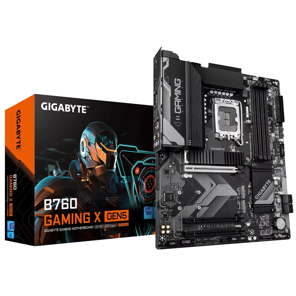 GIGABYTE B760 GAMING X GEN5 DDR5 HDMI-DP TYPEC PCIE 5.0 1700p ATX