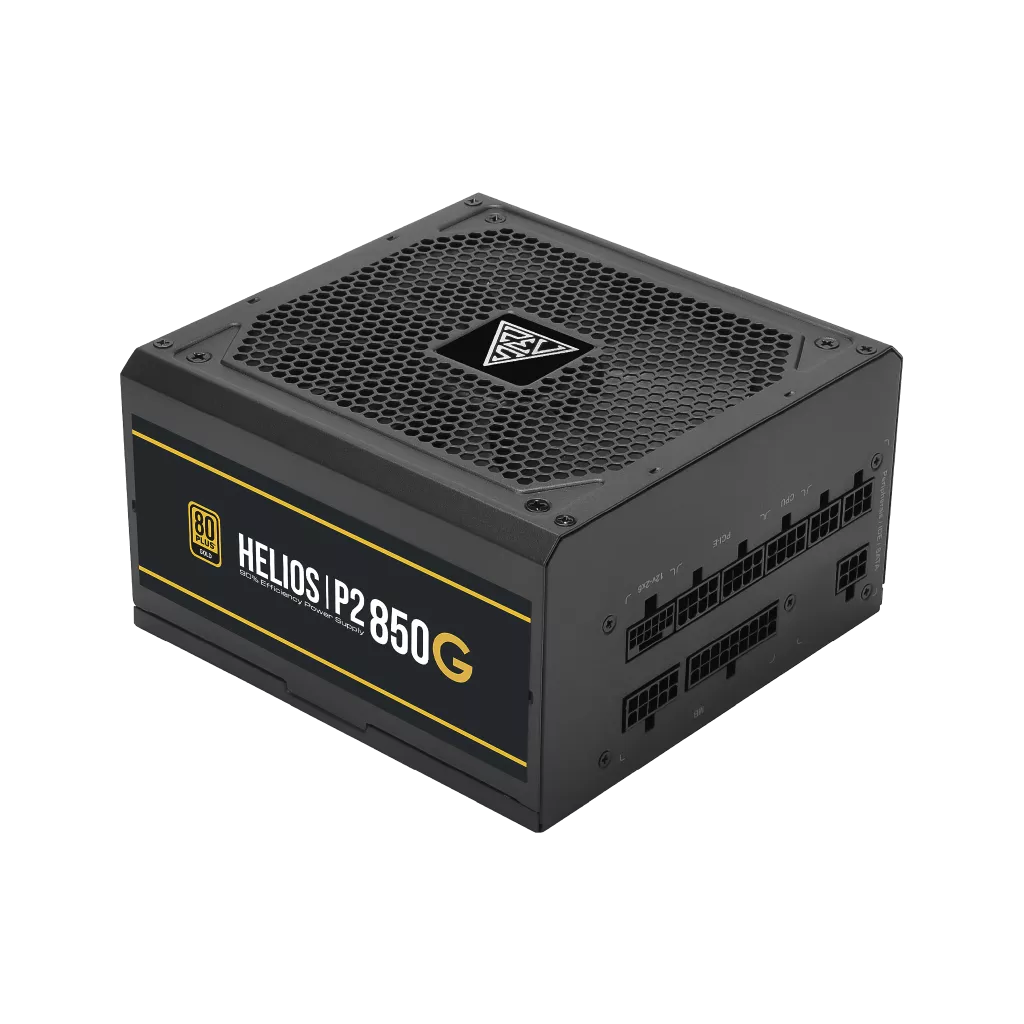 GAMDIAS HELIOS P2-850G, 850W, 80+ Gold, Full Modüler, Aktif PFC, GAMING, ATX, Power Supply (PSU)
