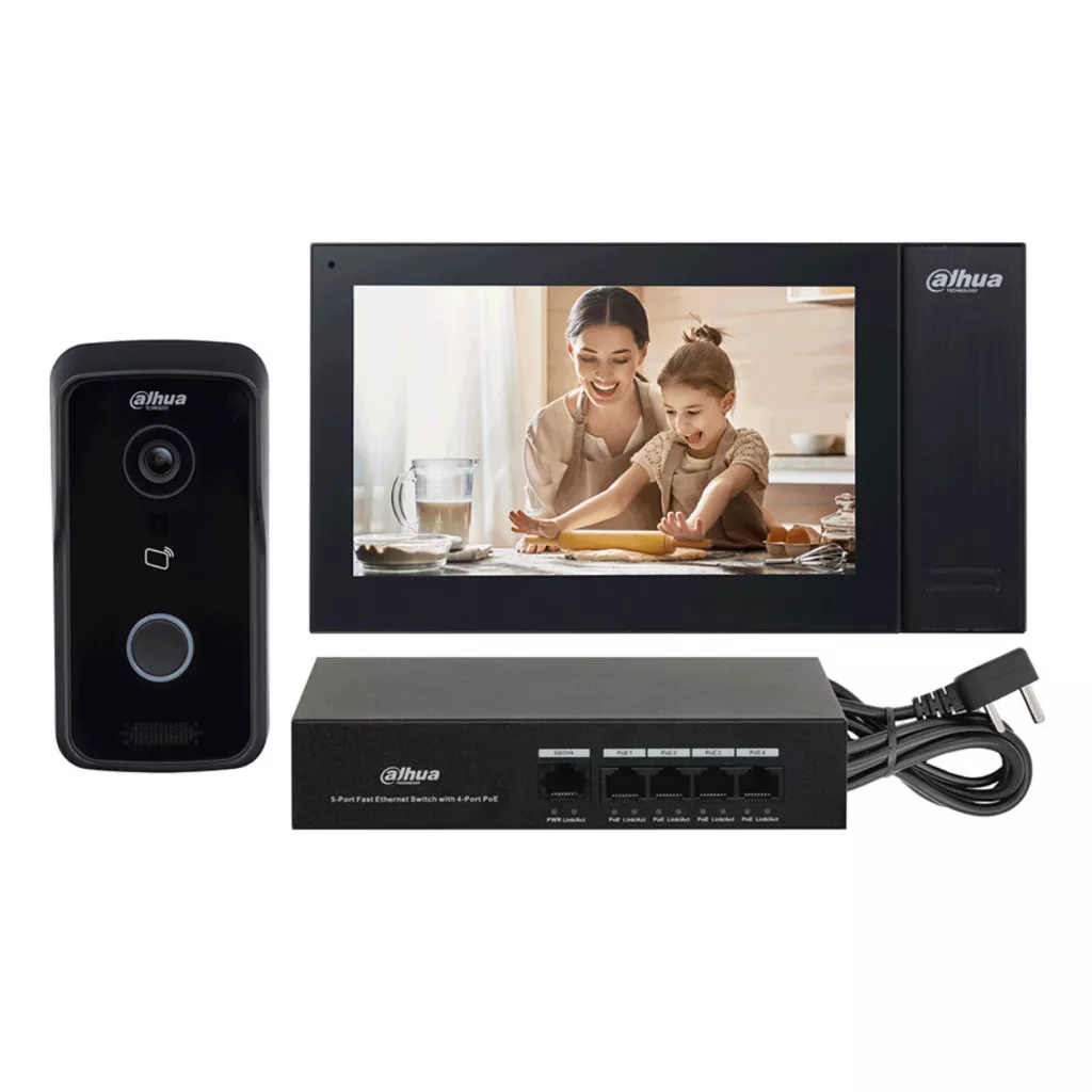DAHUA KTP02, IP Villa Tipi Görüntülü  İnterkom Kit