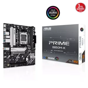 ASUS PRIME B850M-K DDR5 HDMI DP PCIE 5.0 AM5 mATX