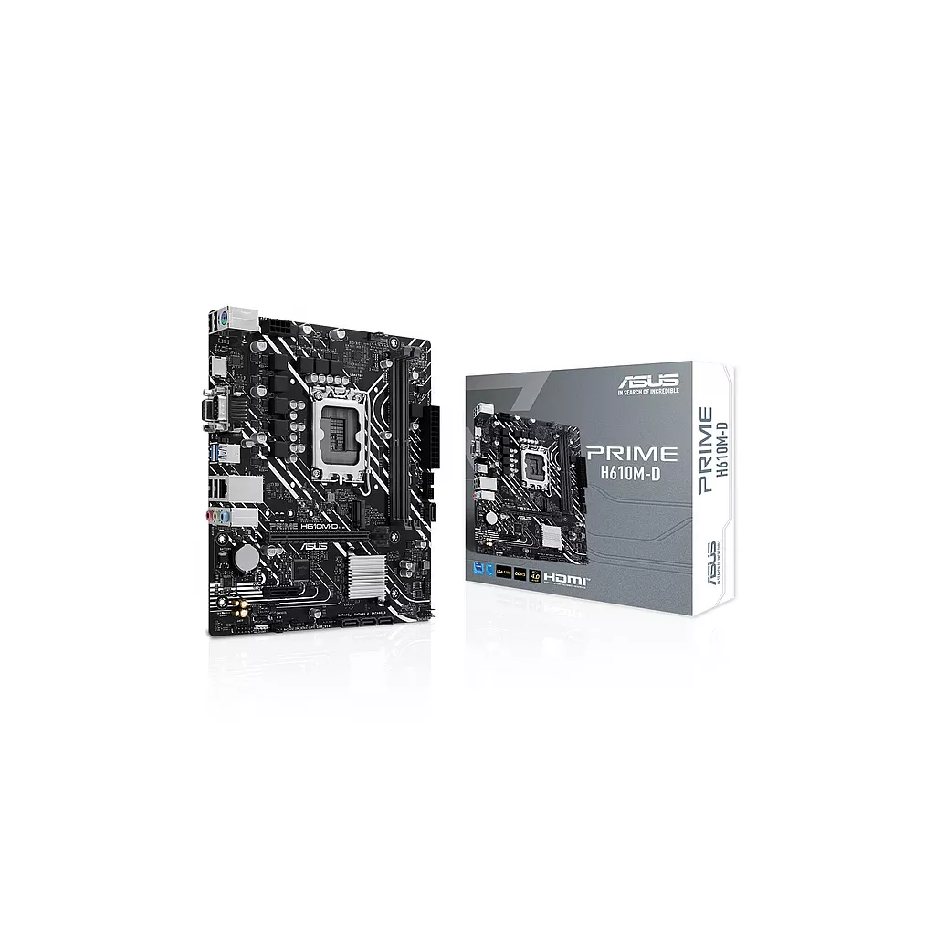 ASUS PRIME H610M-D DDR5 HDMI PCIE 4.0 1700p mATX