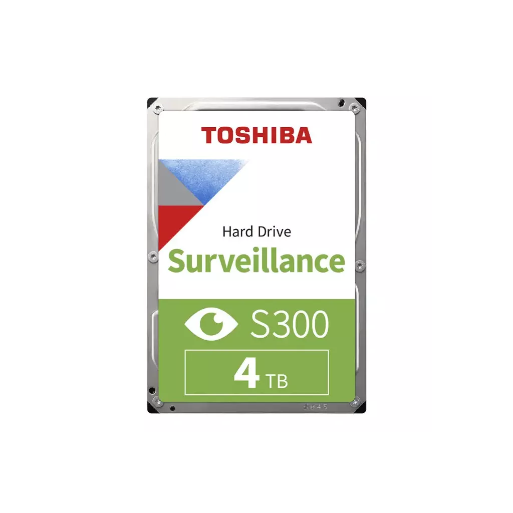 TOSHIBA 4TB 3.5" S300 HDWT840UZSVA 5400 RPM 128MB SATA-3 Güvenlik Diski