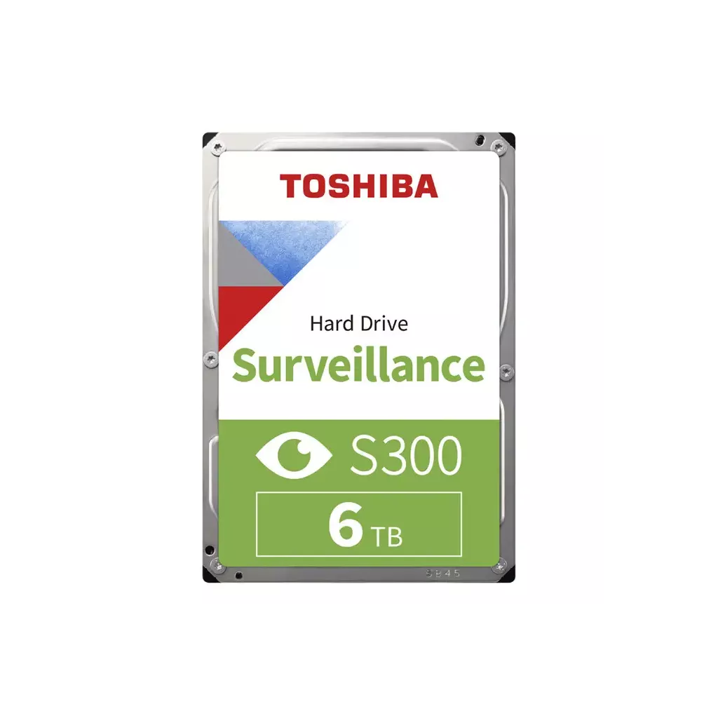 TOSHIBA 6TB 3.5" S300 HDWT860UZSVA 256MB SATA-3 Güvenlik Diski