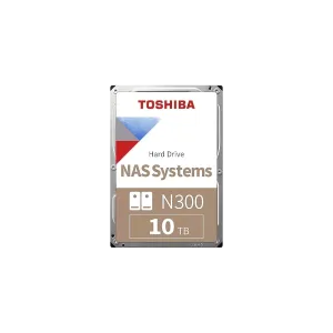 TOSHIBA N300 10TB 7200RPM 512MB SATA3 6Gbit/sn MN10ADA10TS NAS HDD