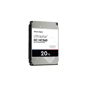 WD ULTRASTAR, WUH722020BLE6L4, 3.5", 20TB, 512Mb, 7200 Rpm, 7/24 Enterprise, DATA CENTER-GÜVENLİK-NAS-SERVER, HDD (DC HC560) (0F38785) (Türkiye Distribütörü Garantili)