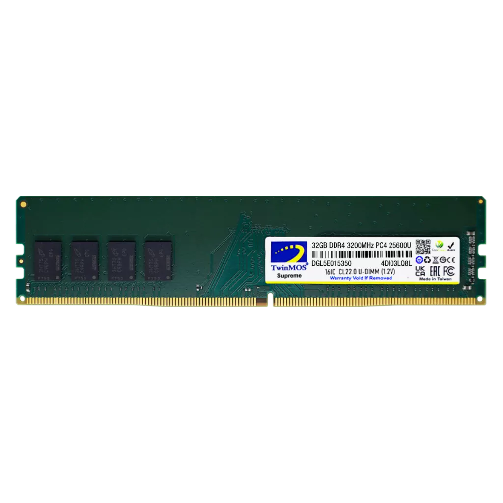 TWINMOS 32GB 3200MHZ DDR4 MDD432GB3200DWO PC RAM