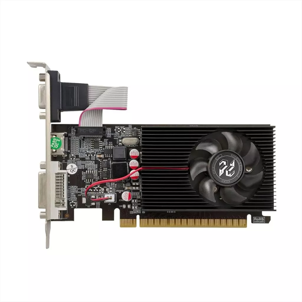 PELADN Nvidia GT 610, 2Gb, GDDR3, 64Bit, 1xD-Sub, 1xDVI, 1xHDMI Ekran Kartı