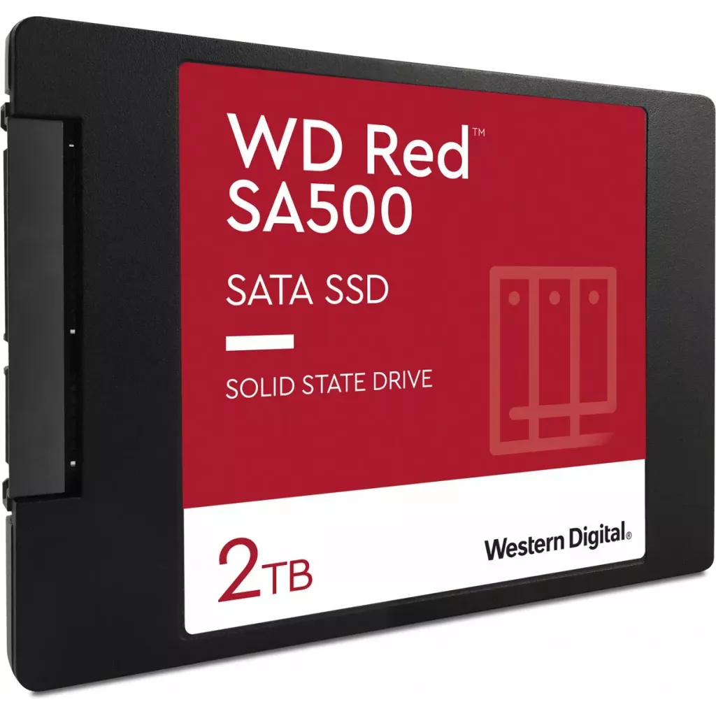 WD 2TB RED S500 WDS200T2R0A 560- 530MB/s SATA-3 NAS SSD DİSK 