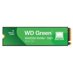 WD 500GB GREEN SN3000 WDS500G4G0E 5000- 4100MB/s M2 NVME GEN4 Disk