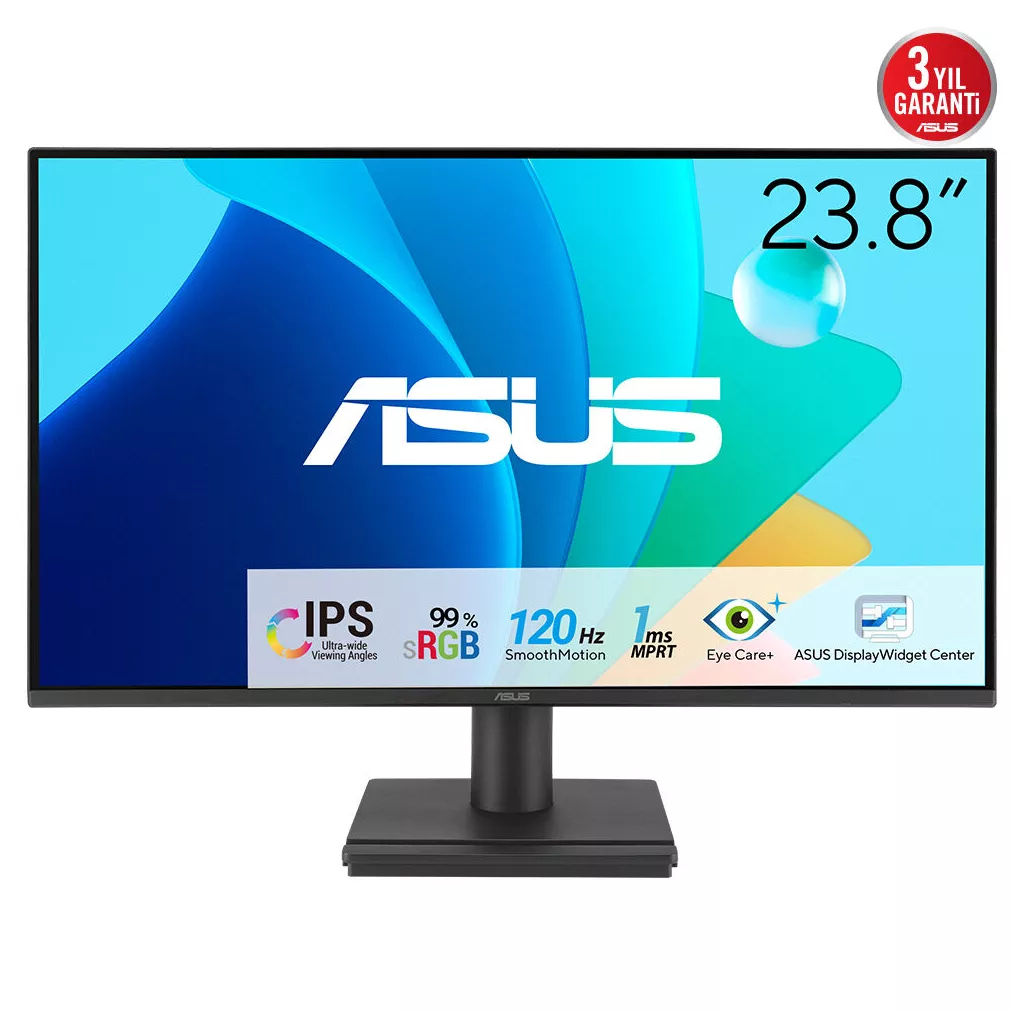 ASUS 23.8" IPS VA249HG 1MS 120Hz HDMI Multimedya Monitör (1920 X 1080) (OUTLET)