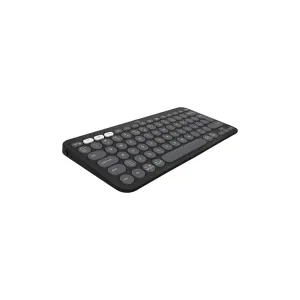 LOGITECH Pebble Keys 2 K380s Bluetooth Q Trk Siyah Klavye (920-011860)