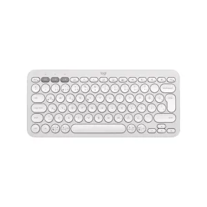 LOGITECH Pebble Keys 2 K380s Bluetooth Q Trk Beyaz Klavye (920-011859)