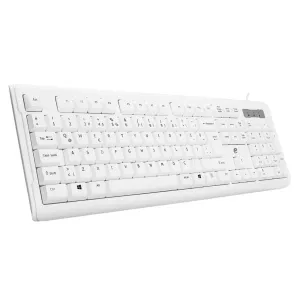 ACER eMachines, EAK9821, Beyaz, USB Kablolu, Türkçe Q, Standart Klavye