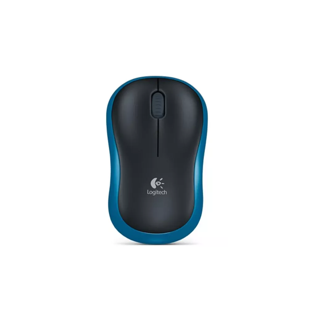 LOGITECH 910-002236, M185 Mavi, USB Nano 2,4G Kablosuz, 1000dpi, Optik, 3 Tuşlu, 12ay Pil Ömrü, Mouse