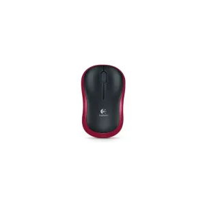 LOGITECH M185 Kablosuz Siyah/Kırmızı Mouse (910-002237)