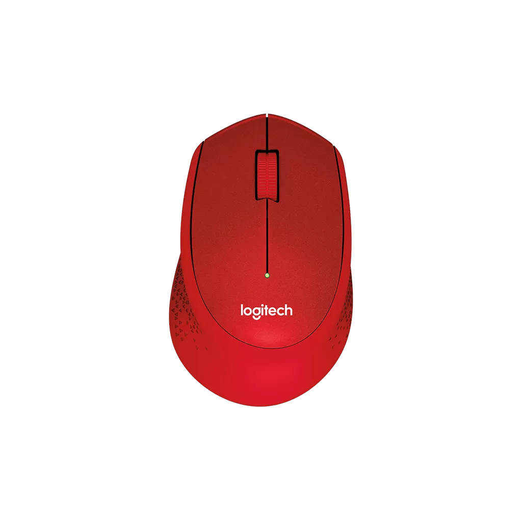 LOGITECH M330 Kablosuz Sessiz Kırmızı Mouse (910-004911)