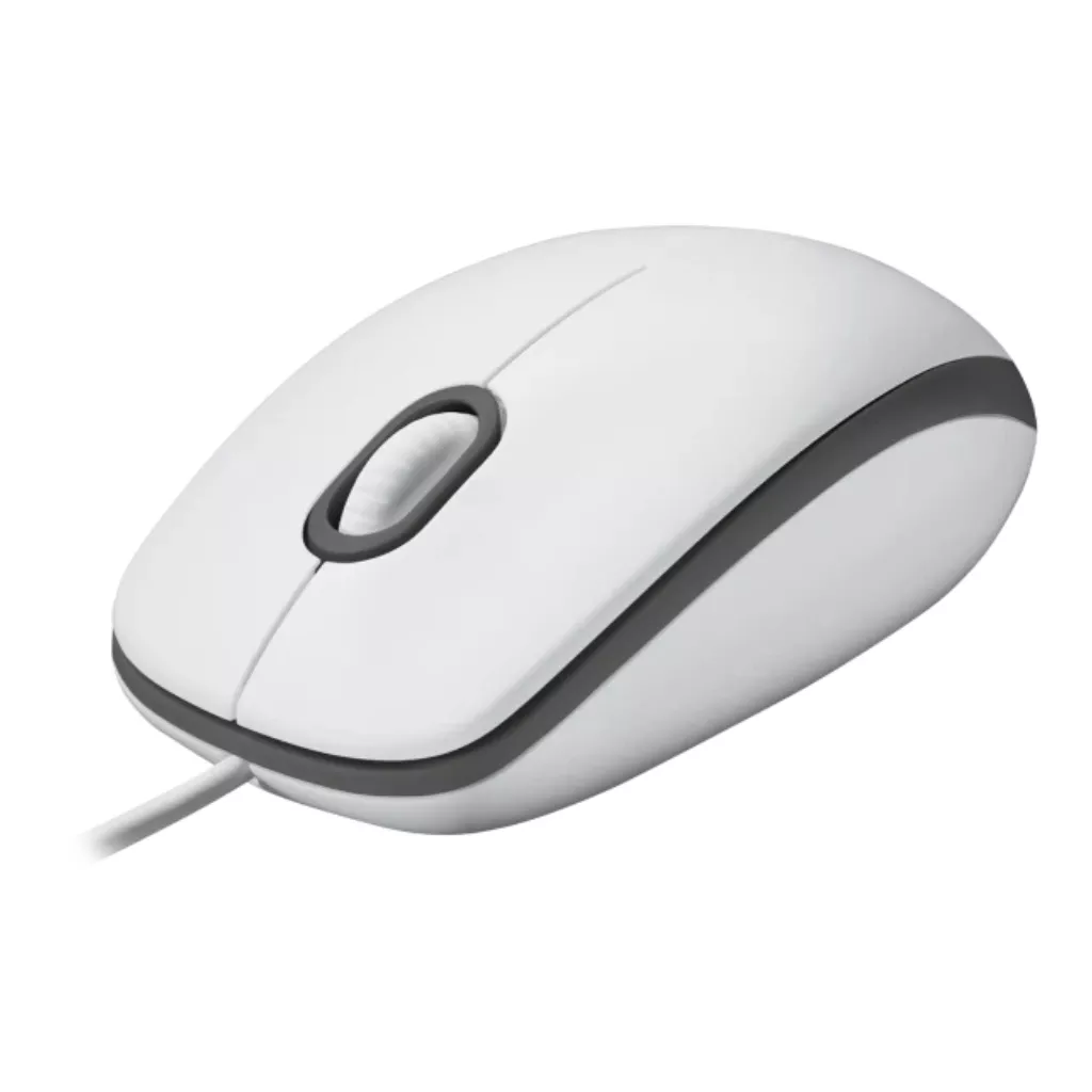 LOGITECH 910-006764, M100 Beyaz, USB Kablolu, 1000dpi, Optik, 3 Tuşlu, Mouse